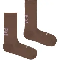 Circle - Trail running tøj - Speedy High Planet 2.0 Socks Otter til Unisex - Størrelse 39-42 - Brun