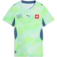 Puma Switzerland 2026 Away Jersey Women, Football, Sea Glass/Dark Indigo, L