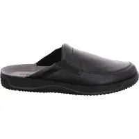 Rohde bred hjemmesko/slipper - Sort - Sko - Hjemmesko til herrer