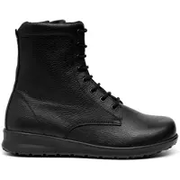 New Feet damestøvle - Sort skind