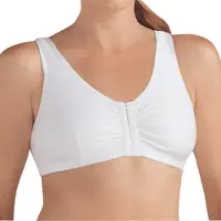 AMOENA Hvid BH med frontlukning - Frances