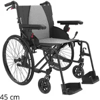 Rehasense Superlet rejsekørestol - Sædebredde 45 cm