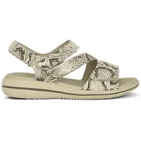 Green Comfort damesandal - Snake