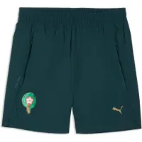 Puma Morocco PUMATECH Relaxed Woven Shorts Men, Football, Green Terrain/Victory Gold, 3XL
