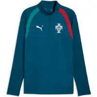 Puma Portugal Training Quarter-Zip Top Men, Football, Ocean Tropic/Silver Mist, XS