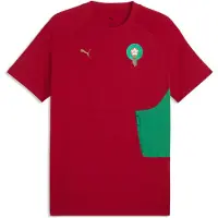 Puma Morocco PUMATECH Pocket Tee Men, Football, Dark Crimson/Victory Gold, S