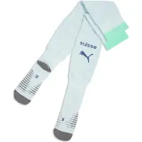 Puma Switzerland 2026 Striped Football Socks Men, Clothing, Sea Glass/Dark Indigo, 47-49