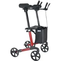 Seniorshop Høj rollator/talerstol - med armstøtte - Udendørs rollator - Indendørs rollatorer - Udendørs rollator + Indendørs rollator