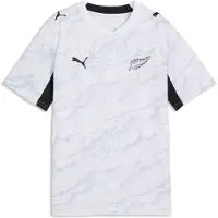 Puma New Zealand 2026 Away Jersey Youth, Football, White/Silver Mist, 11-12Y