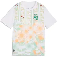 Puma Côte d'Ivoire 2026 Away Jersey Youth, Performance, White/Warm Chestnut, 5-6Y