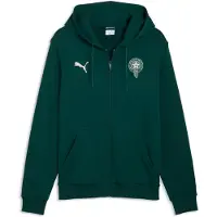 Puma Morocco ftblCulture Hooded Sweat Jacket Men, Football, Dark Myrtle/Alpine Snow, L