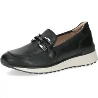 Caprice Slipper, black, made of Leather, Size 42