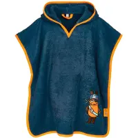 Playshoes Badekåbe 'DIE MAUS PIRAT' marin / brun / orange