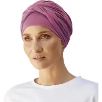 Christine Headwear Shakti turban - Rose wine