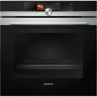 Siemens iQ700 HS658GXS1 - Ovn - med dampfunktion - til indbygning - niche - bredde: 56 cm - dybde: 55 cm - højde: 58.5 cm - med selv-rengøring - Klasse A+ - rustfrit stål