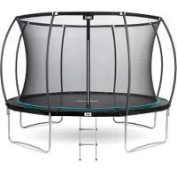 Salta Trampolin Cosmos Ø427 cm, sort inkl. stige og sikkerhedsnet (805-849)