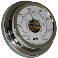 Foresti & Suardi Rustfrit Stål Barometer 90 Mm