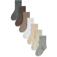 Next Sokker camel / choko / lysebrun / taupe / grafit / røggrå / grå-meleret