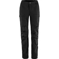 Fjall Raven - Vandretøj dame - Abisko Hybrid Trail Trousers W Black til Unisex - Størrelse XS/S - Sort