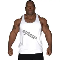 Gasp Vintage T-back - White - M