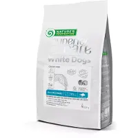 Nature's Protection Hvid Hund Voksen Kornfri Med Hvid Fisk 4kg