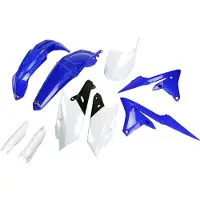 Ufo Yamaha Yzf 250 2014-2018 Yakit318f-999k Fork Protectors & Plastikkit