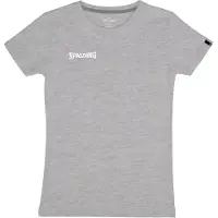 Spalding Funktionsbluse 'Essential' grå-meleret / hvid