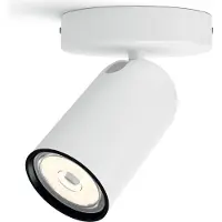 Philips myLiving Pongee lofts-/vægspot, Overflade spotlys, GU10, 1 pære(r ), LED, 220-240 V, Hvid