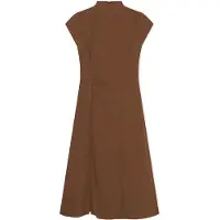 Armani Exchange A|X Armani Exchangetil kvinder. XW002838AF21529U6136 Fit and flare-kjole (S), Brun, Casual, Polyester, Korte ærmer