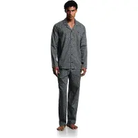 Emporio Armani Emporio Armanitil mænd. EM000615_AF19318 Muslin pyjamas navy (S), Afslappet, Bomuld, Lange ærmer, Blå