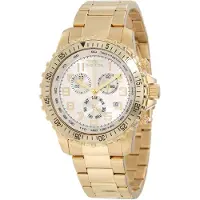 Invicta Herreur 11369 Specialty Sølvfarvet/Gul guldtonet stål Ø45