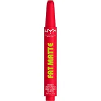 Nyx Fat Matte Smooth Læbestift 2 g Nr. 15 - Fuzzy Flame