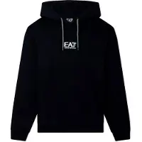 EA7 EA7til mænd. 7M001328_AF17787 Sweatshirt Visibility M sort (3XL), Casual, Sport, Bomuld, Sportstøj, Multisport