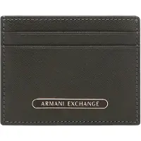 Armani Exchange A|X Armani Exchangetil mænd. XM000169AF12702U8144 Kortholder Clean sort (OSFA), Casual, Klassisk, Læder