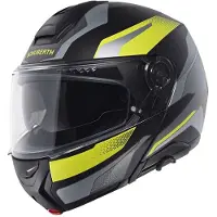 Schuberth Concept Tracer Klaphjelm Mat/Gul 57