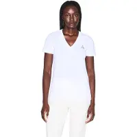 Armani Exchange A|X Armani Exchangetil kvinder. XW002330AF10356U0002 Casual T-shirt hvid (XXL), Bomuld, Korte ærmer