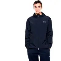 EA7 EA7til mænd. 7M001493_AF13549 Logo Series Jacket M navy (XL), Casual, Grøn, Polyester, Blå