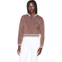 Armani Exchange A|X Armani Exchangetil kvinder. XW001748AF10804U6136 Beige bomber-sweatshirt (S), Casual, AWPS (Izas), Modal