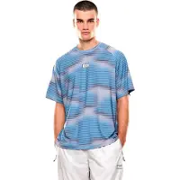 EA7 EA7til mænd. 7M001371_AF17770 Ventus7 T-shirt lyseblå (M), Casual, Polyester, Korte ærmer