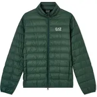 Emporio Armani EA7til mænd. 8NPB23_PNGPZ Core Identity-jakke grøn (5XL), Casual, Polyester
