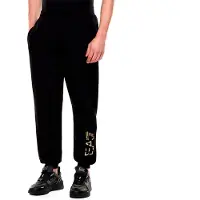 EA7 EA7til mænd. 7M001565_AF17787 Premium Label Bukser Sort (M), Casual, Sport, Bomuld, Sportstøj, Multisport