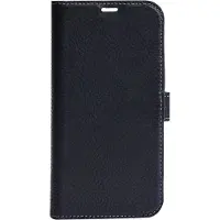 Essentials iPhone 12 mini leather wallet, detachable, Black
