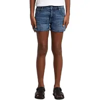 G-Star 3301 Skinny Fit Korte Jeans
