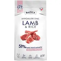 BALTICA Nutraceutic Hypoallergenisk Lam Med Ris Hundefoder 3 Kg