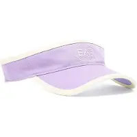 EA7 EA7til kvinder. 7W000797_AF13034 Ergonomisk lilla tennisvisir (OSFA), Sport, Bomuld, Tennis/padeltennis