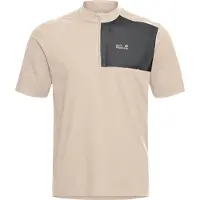 Jack Wolfskin Sucol Halv Lynlås Kortærmet T-shirt