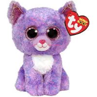 Meteor TY Beanie Boos Cassiday- lavendel kat 15 cm 36248