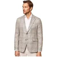 Hackett Hm443166 Linen Blazer