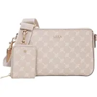 JOOP! Skuldertaske beige / camel / hvid