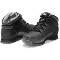 Timberland Timberlandtil mænd. TB06361R0011 Læderstøvler Euro Sprint Sort (40), Fast, Blonder, Sport, Udendørs, Bæredygtig